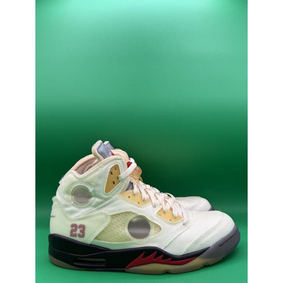 Air Jordan 5 Retro “Off-White Sail” Size 9 OG Box (DH8565-100) - Picture 1 of 7